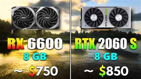 rx 6600 xt vs rtx 2060